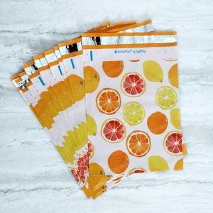 Citrus Poly Mailers 10x13 Pack of 10